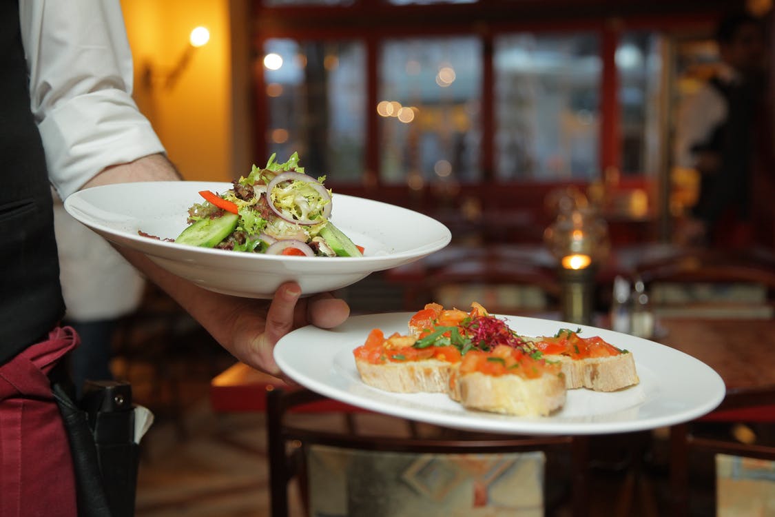 delicious restaurant food