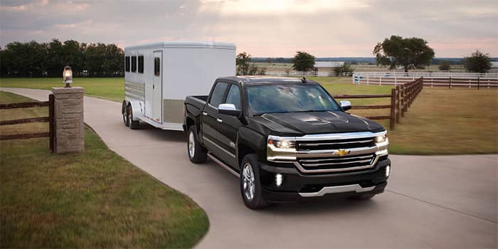 2018 Chevrolet Silverado 1500 Towing a Trailer