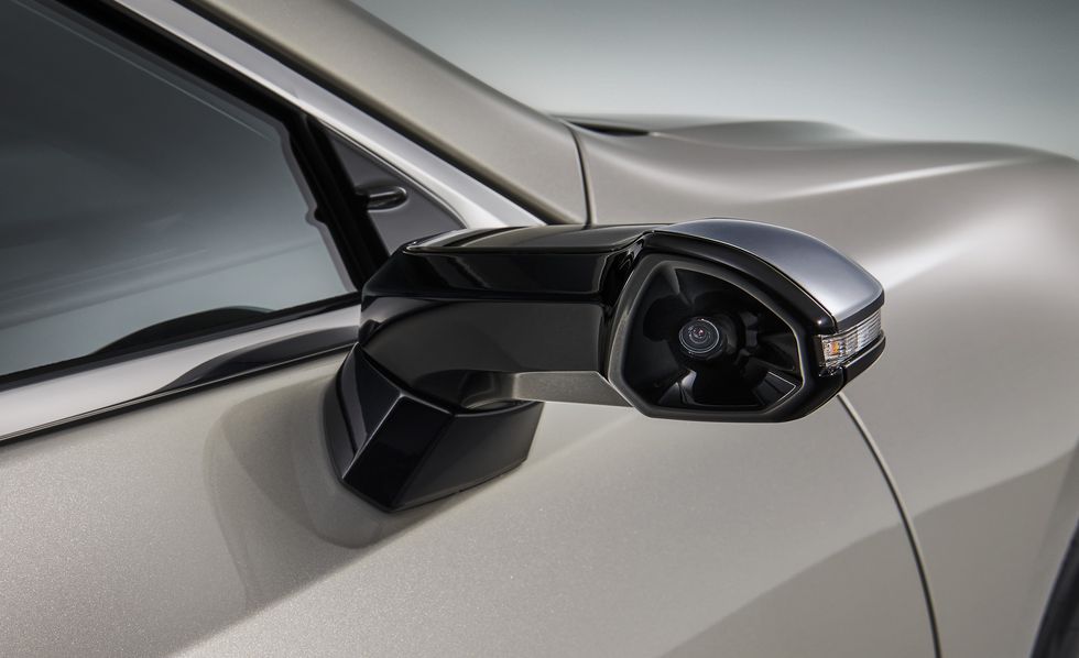 lexus es camera mirror