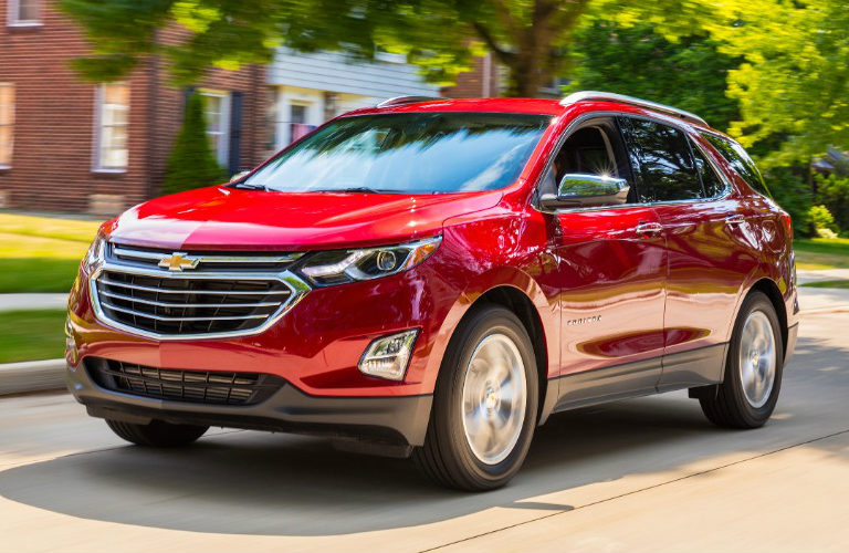 2018 Chevy Equinox exterior front quarter view