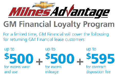 Gm Financial Lease >> Milnes Chevy Lease Loyalty Program Gm Financial Lease >> Milnes Chevy Lease Loyalty Program