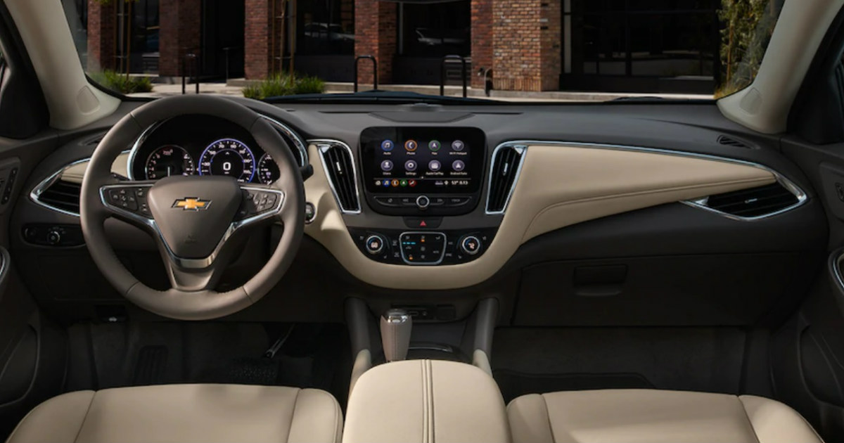 2019 Chevy Malibu interior features